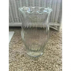 Clear Glass Vase for Flowers Bouquet